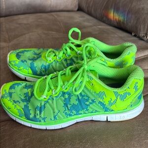 Nike Free Trainer 3.0 NRG training fluorescent green size 9